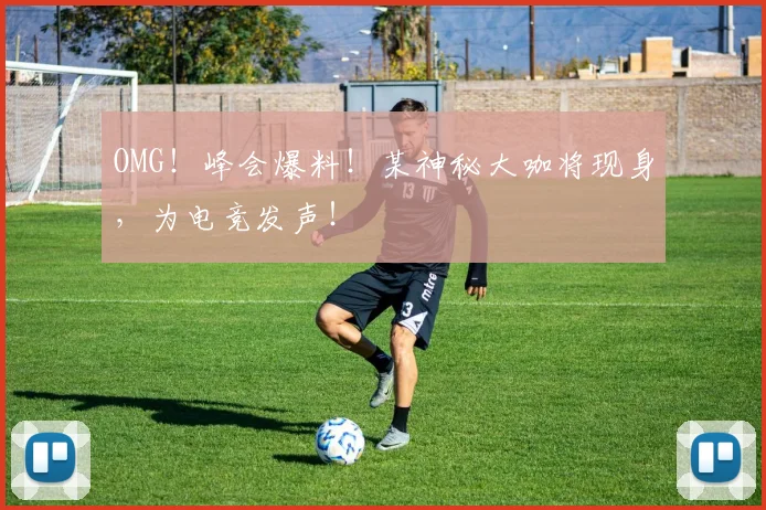 OMG!峰会爆料!某神秘大咖将现身,为电竞发声!