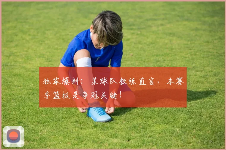 独家爆料：某球队教练直言，本赛季篮板是争冠关键！